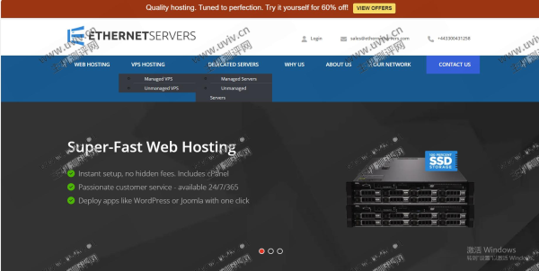 EtherNetservers：美国便宜年付VPS，可选洛杉矶/新泽西/迈阿密机房，10Gbps大带宽/免费5 Gbps DDoS 防护，年付$14.95起