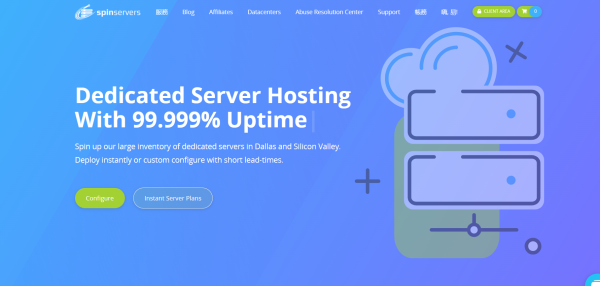 spinservers：E3-1280v5/32GB/1TB NVMe/30TB@10Gbps，$49/月起，可选达拉斯/圣何塞机房