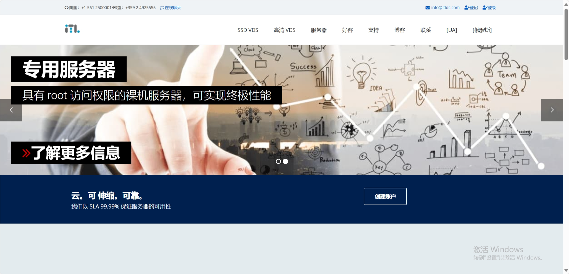 ITLDC：庆祝意大利VPS开卖，全场17个机房的VPS一律7折优惠，低至2.8欧元/月，不限流量