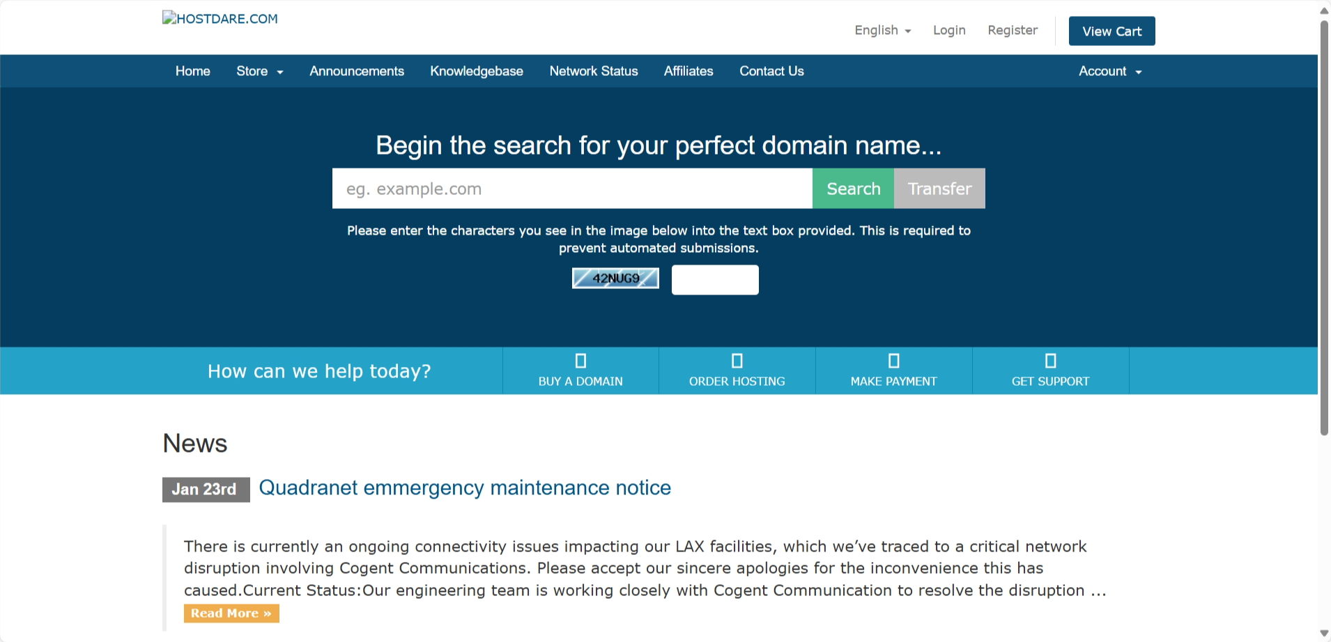 HostDare：全场VPS低至3.5~7.5折，年付$9.1起，可选日本大阪软银/NTT/洛杉矶CN2GIA/保加利亚机房